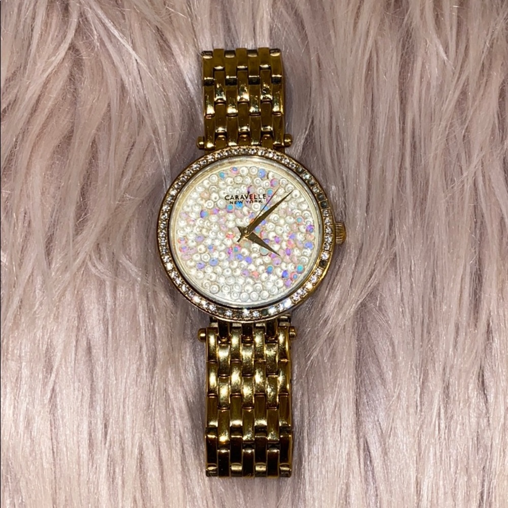 Caravelle New York Glam Watch